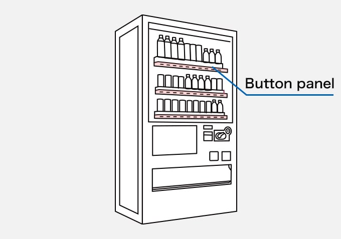 Vending Machine Button panel