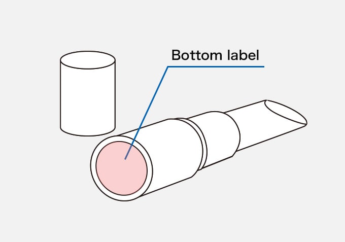 Lipstick Bottom label